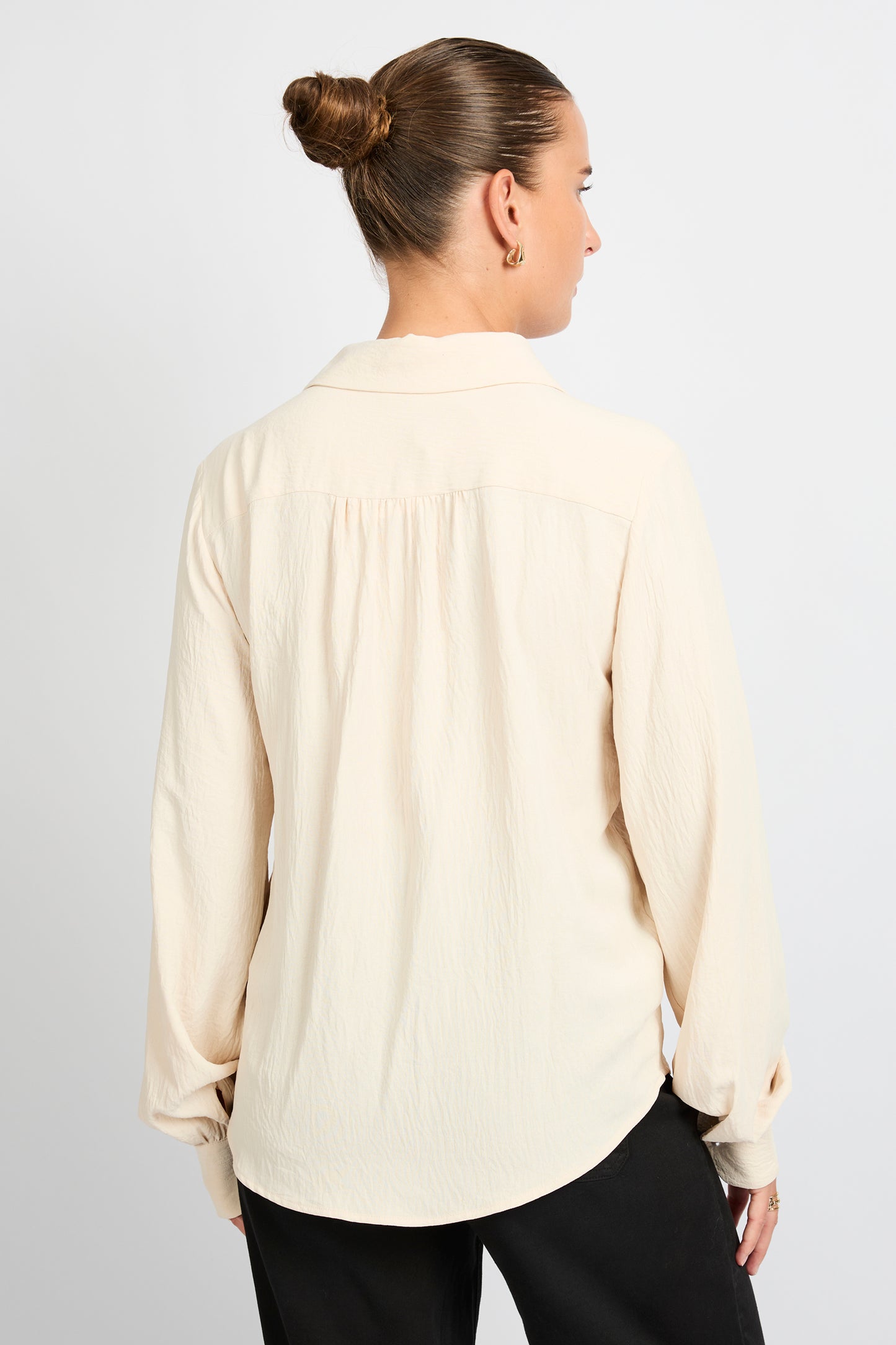 C&S blouse Linda sand
