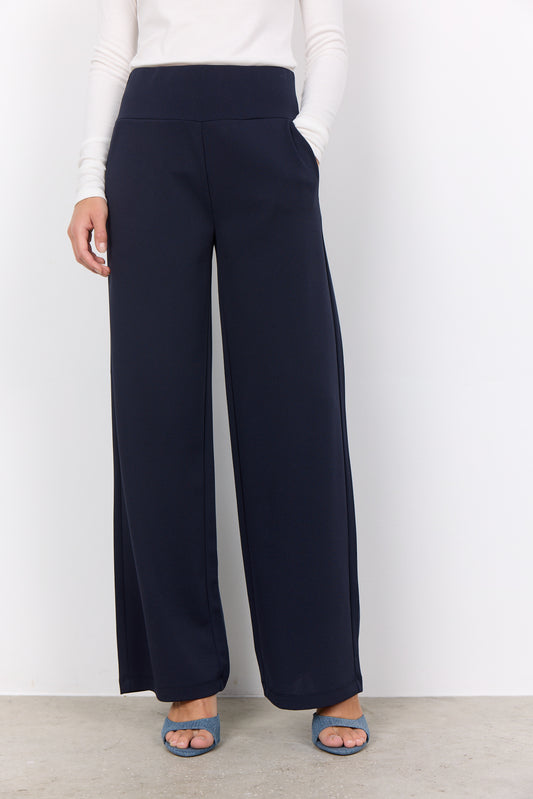 Soyaconcept broek Siham 48 donkerblauw