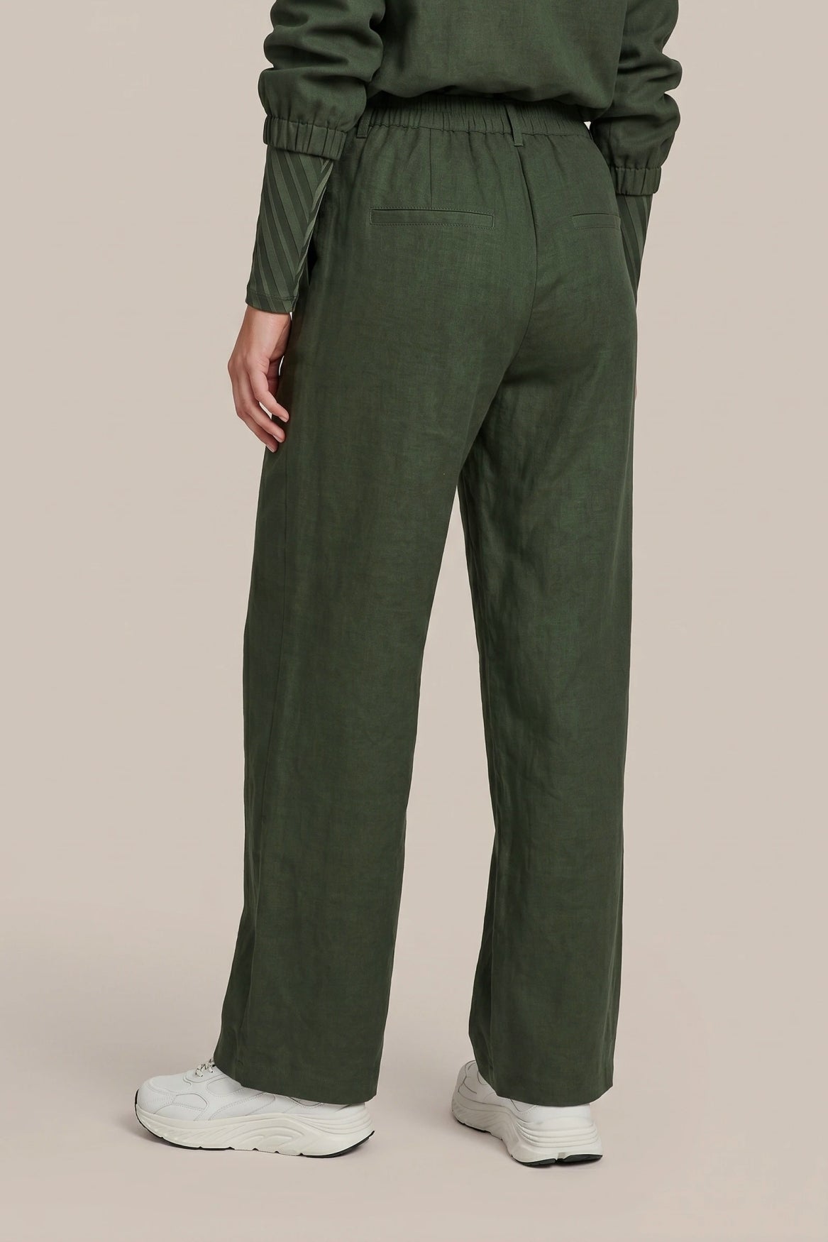 CS The Label broek Pernilla dark olive