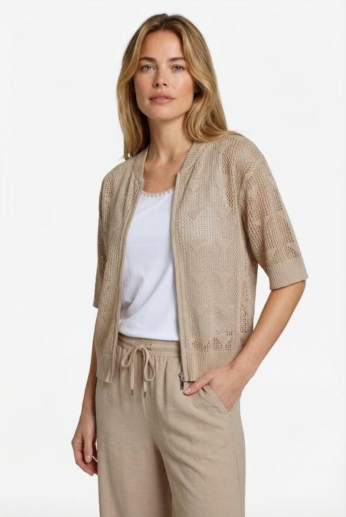 CS The Label vest Karna knit khaki