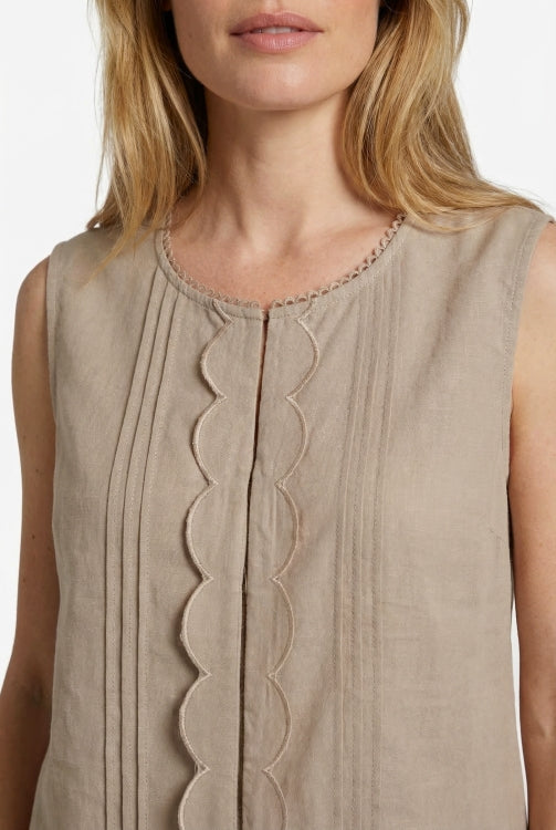 CS The Label top Liridona khaki