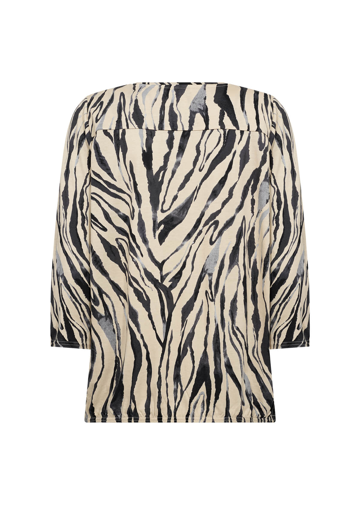Soyaconcept top Felicity 521 zwart/zand