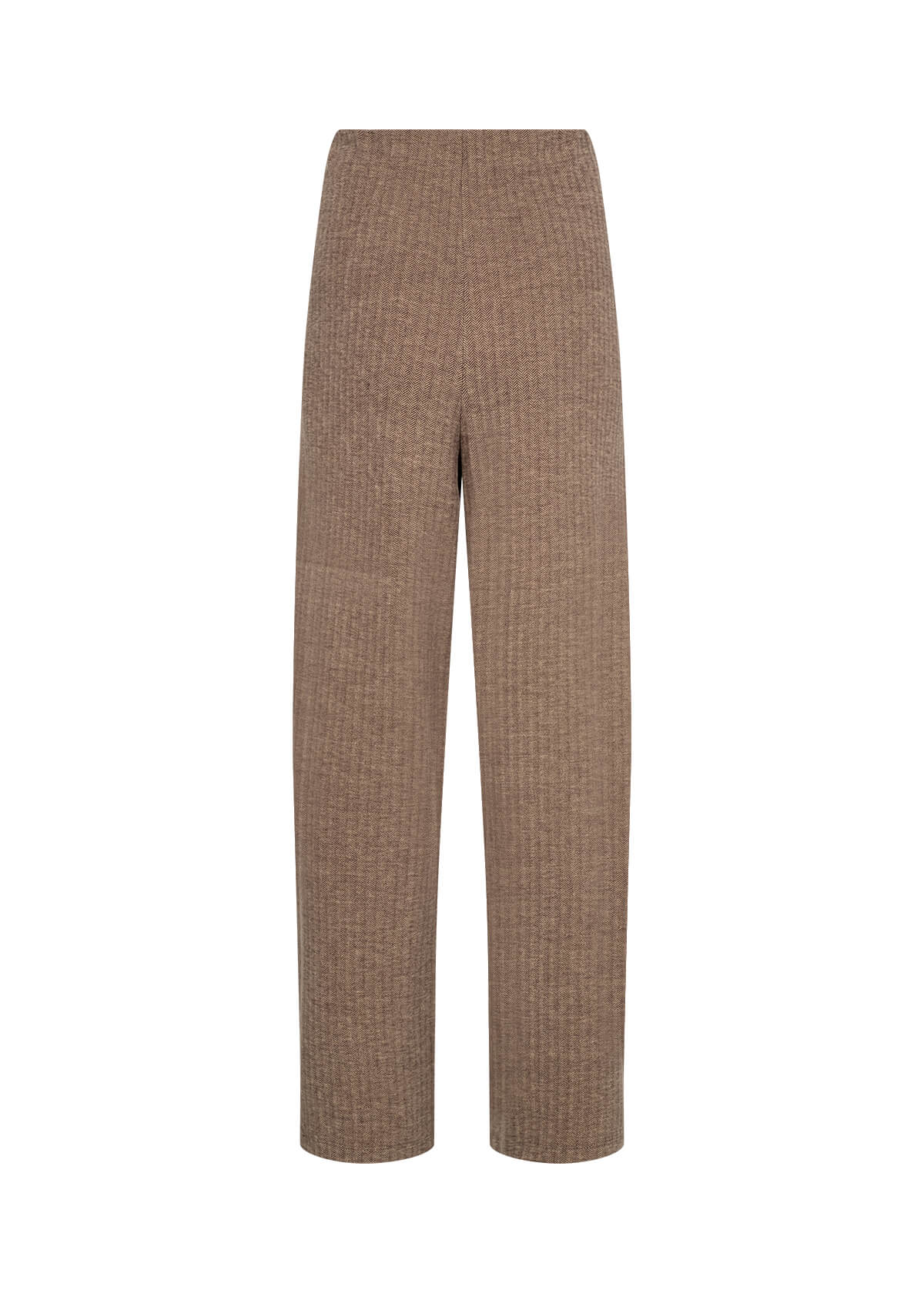 Soyaconcept broek Vinja 4 bruin/beige melange