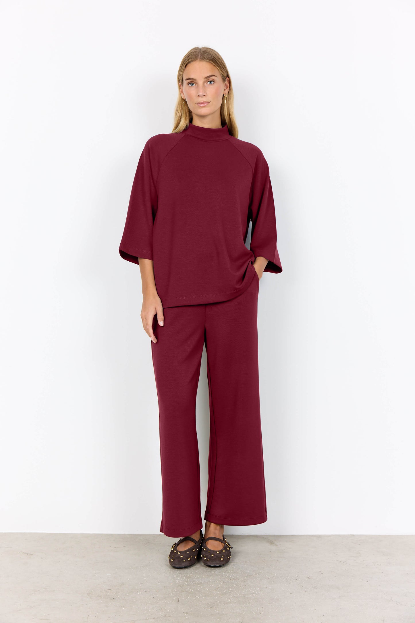 Soyaconcept trui Banu 261 bordeaux