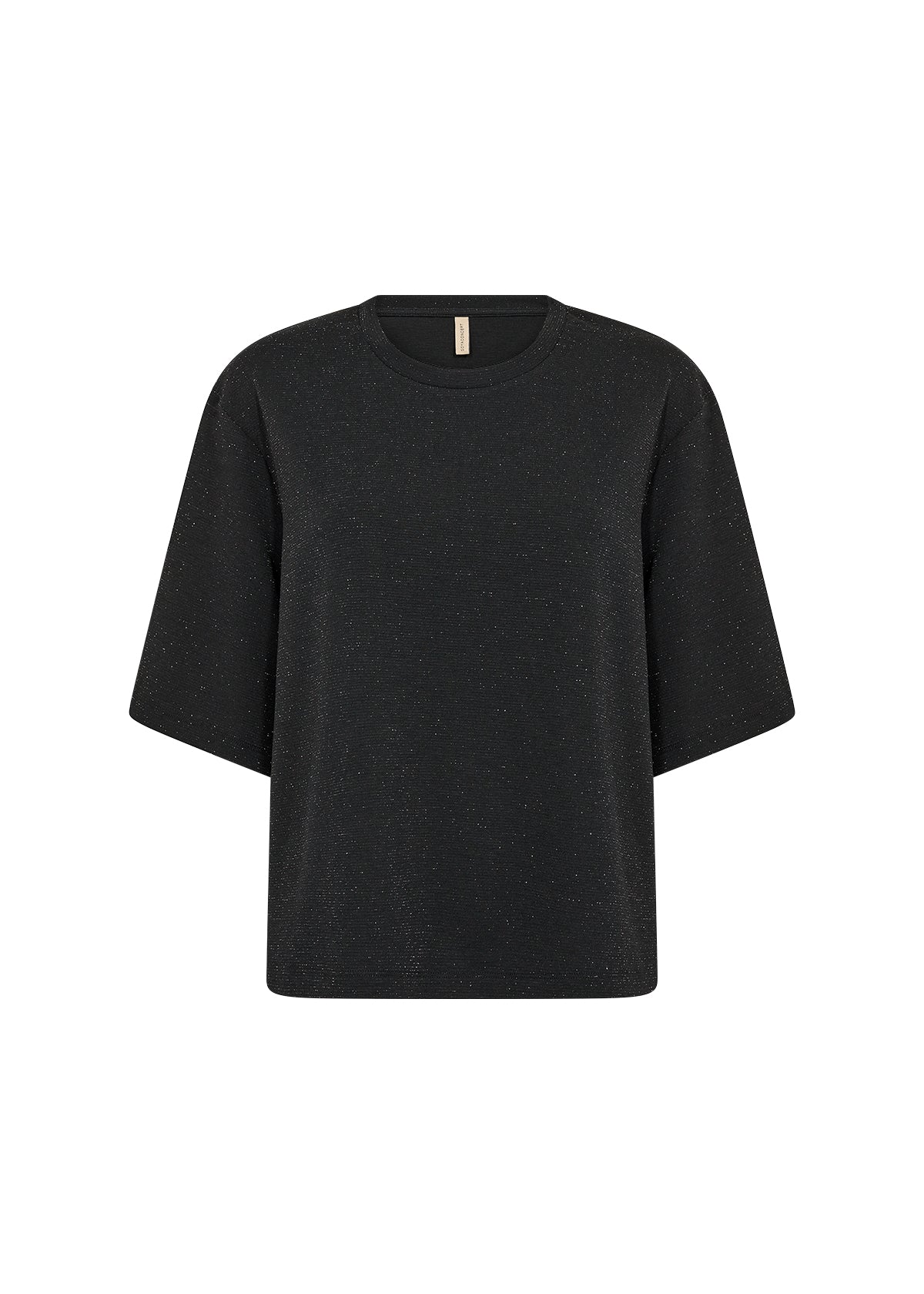 Soyaconcept top Andine 2 sparkle zwart