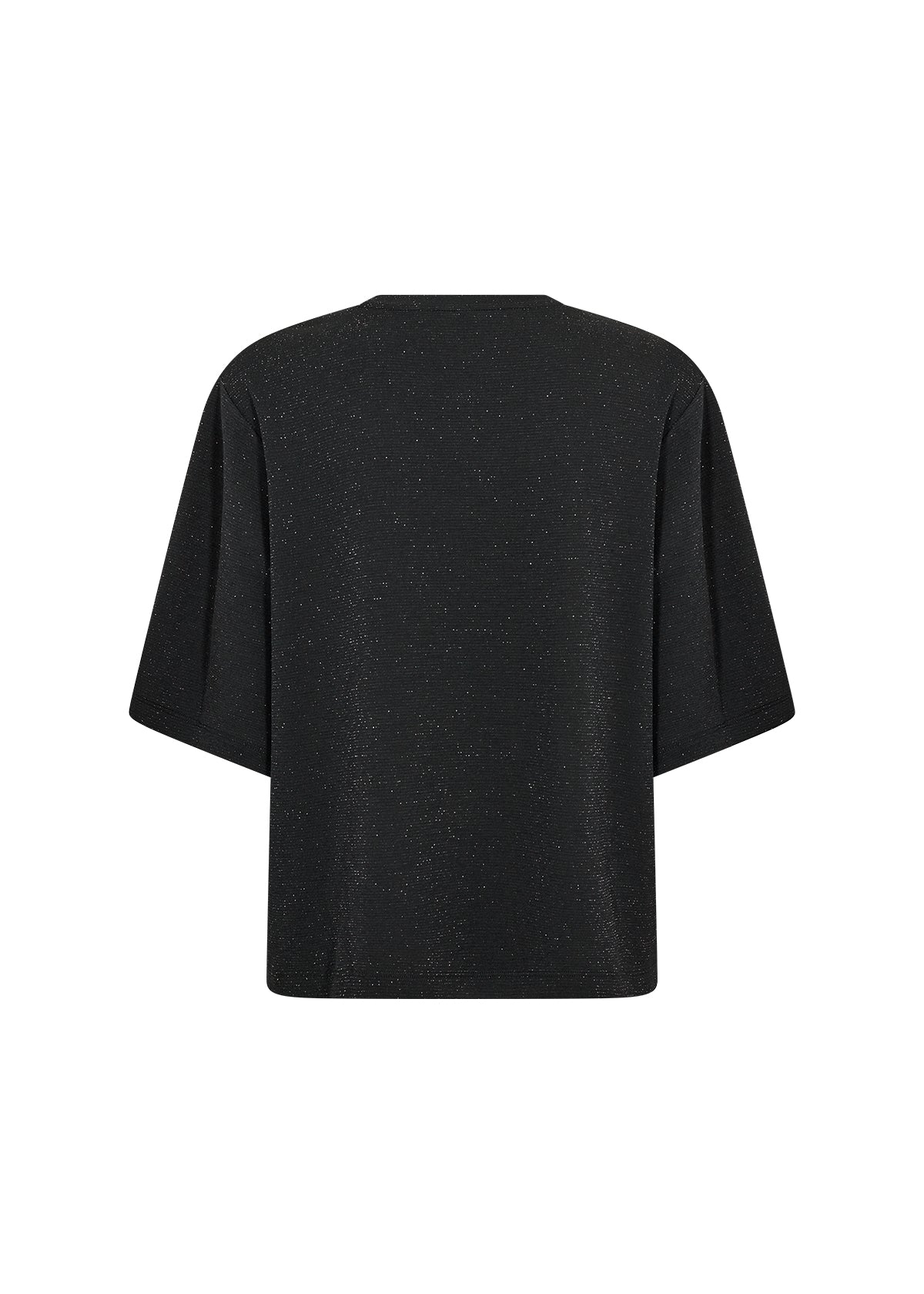 Soyaconcept top Andine 2 sparkle zwart