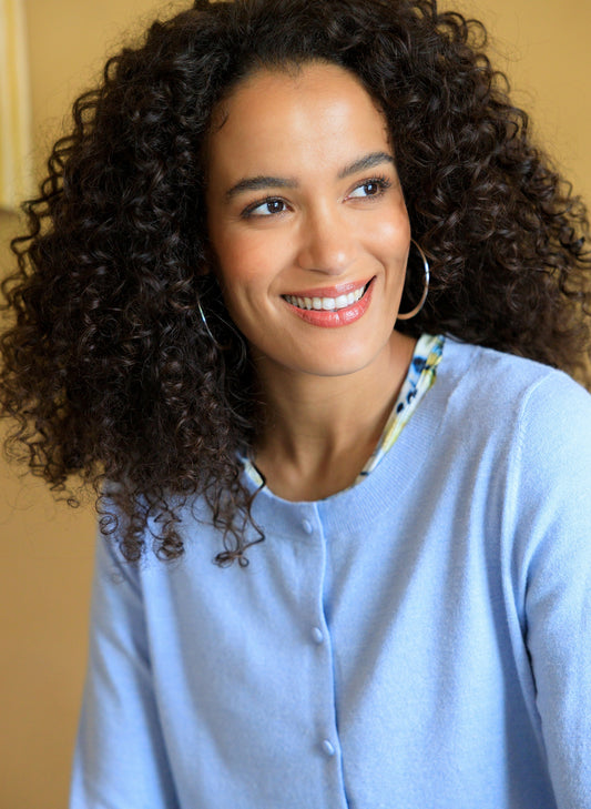 Ivy Beau vest Vara powder blue