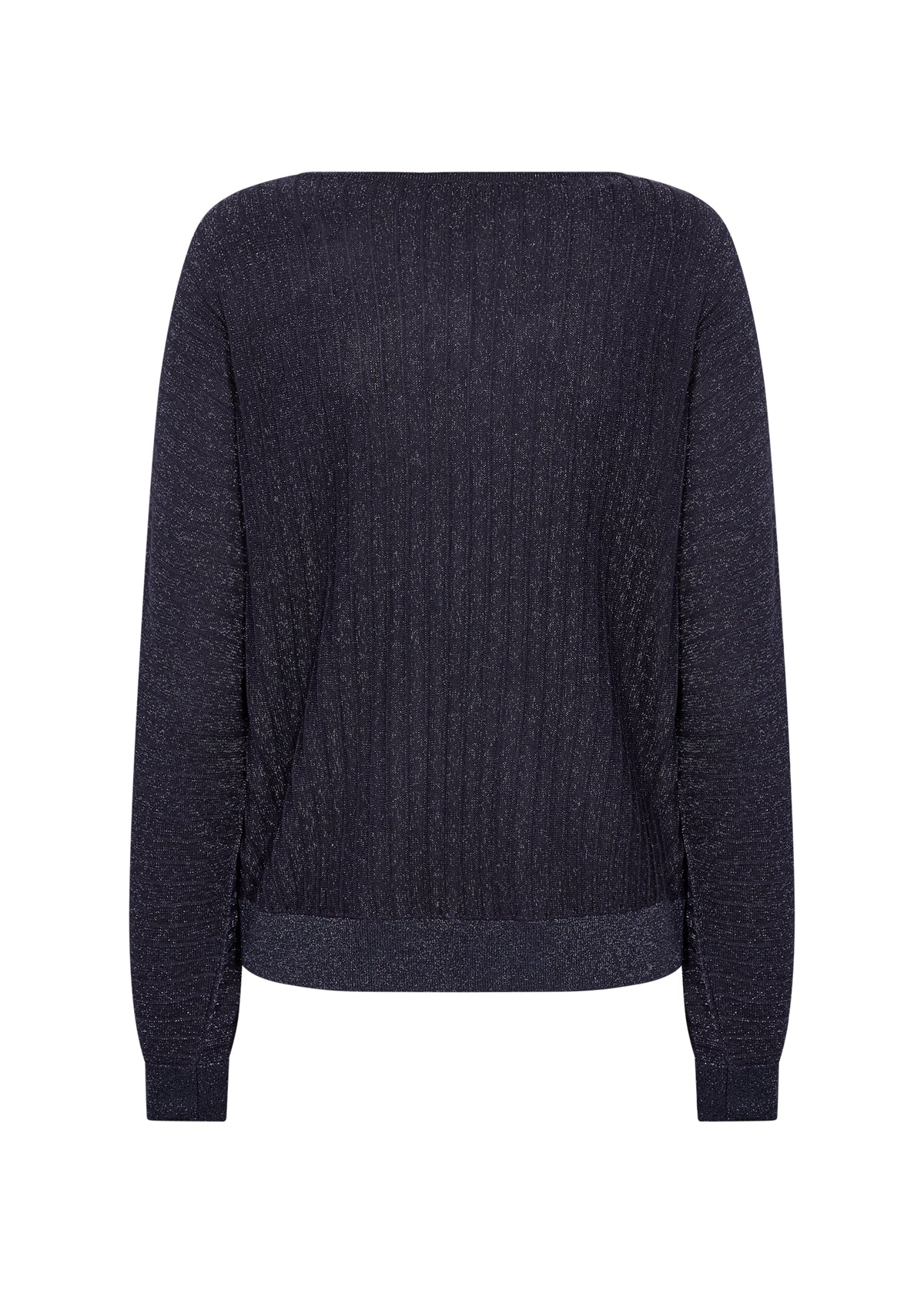 Soyaconcept top Violetta 2 sparkle donkerblauw
