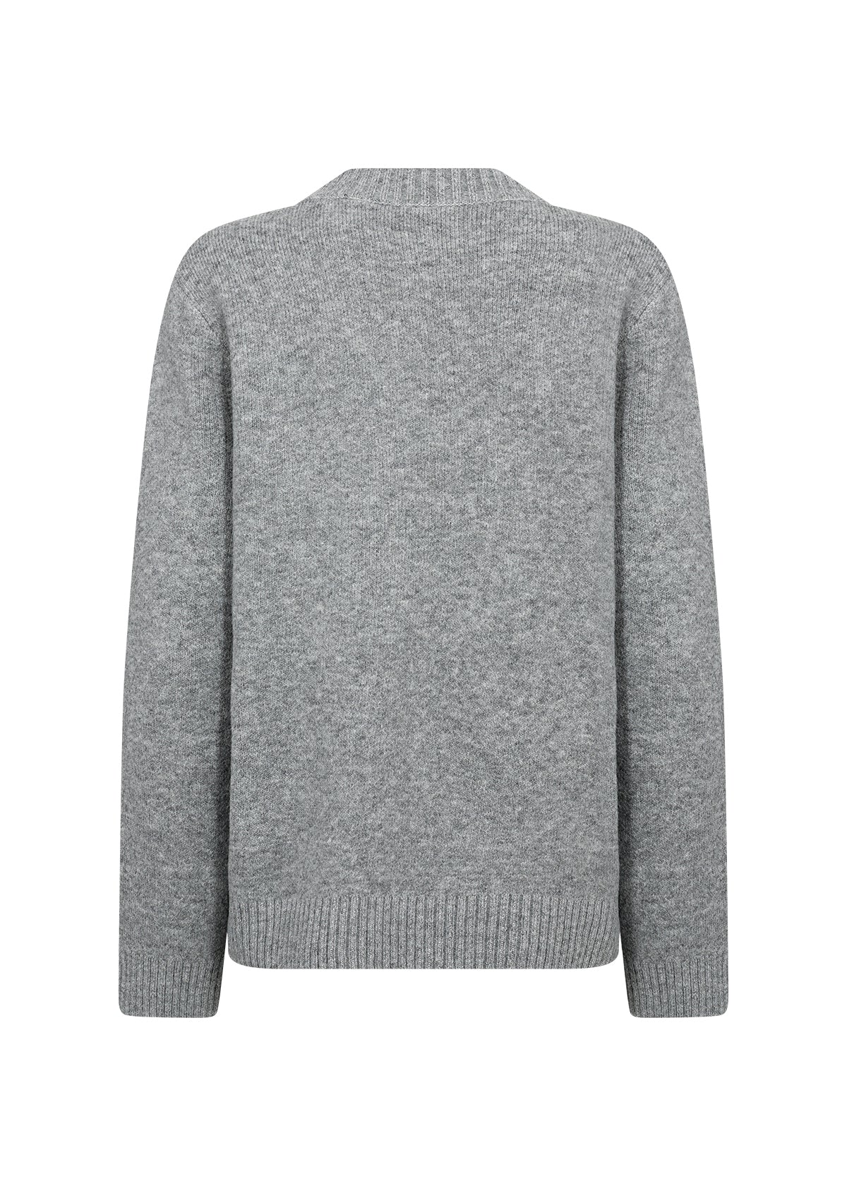 Soyaconcept trui Audrey 2 grijsmelange/zilver