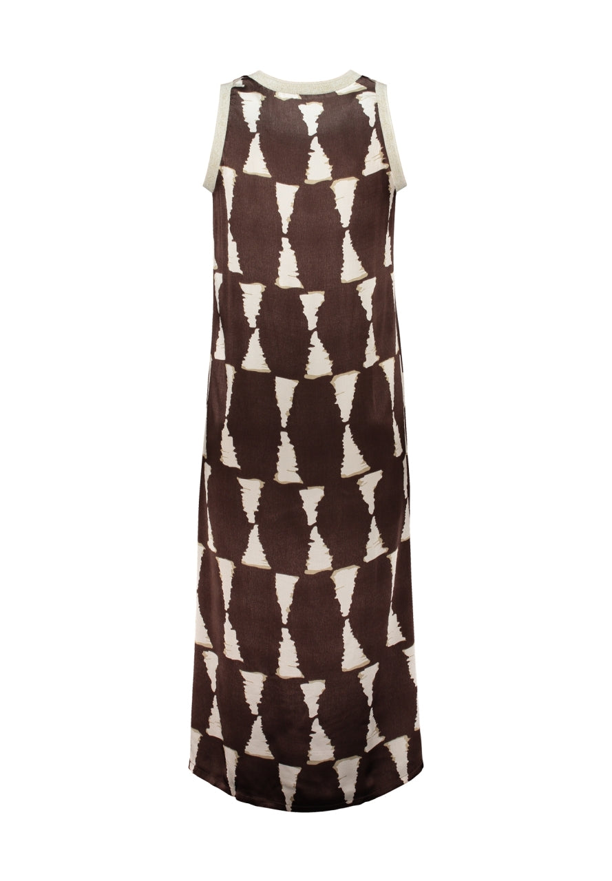 ZB jurk Kacy coffee