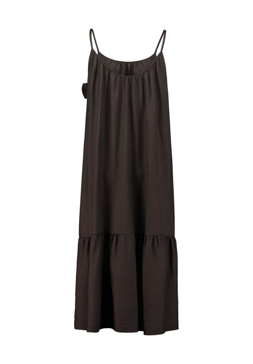 HL jurk Isola espresso