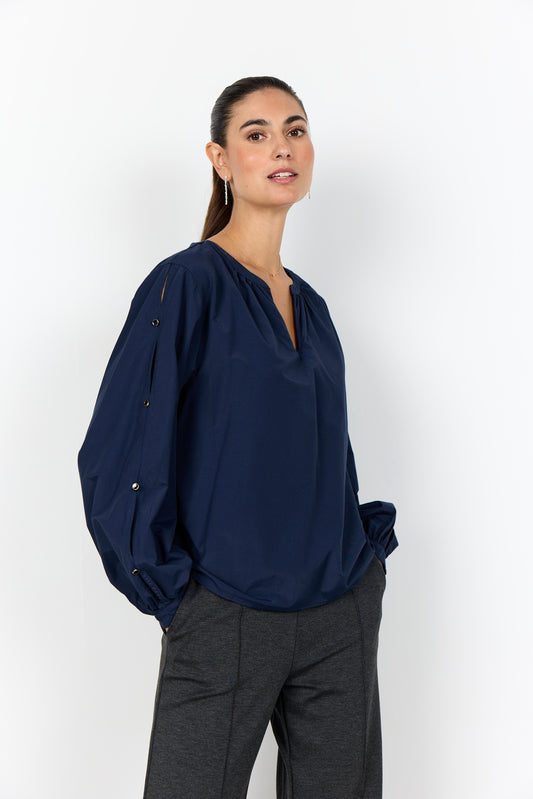 Soyaconcept top Netti 112 donkerblauw