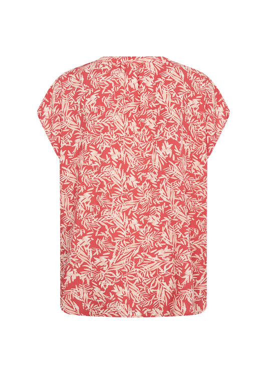 Soyaconcept top Faye 2 koraal/creme