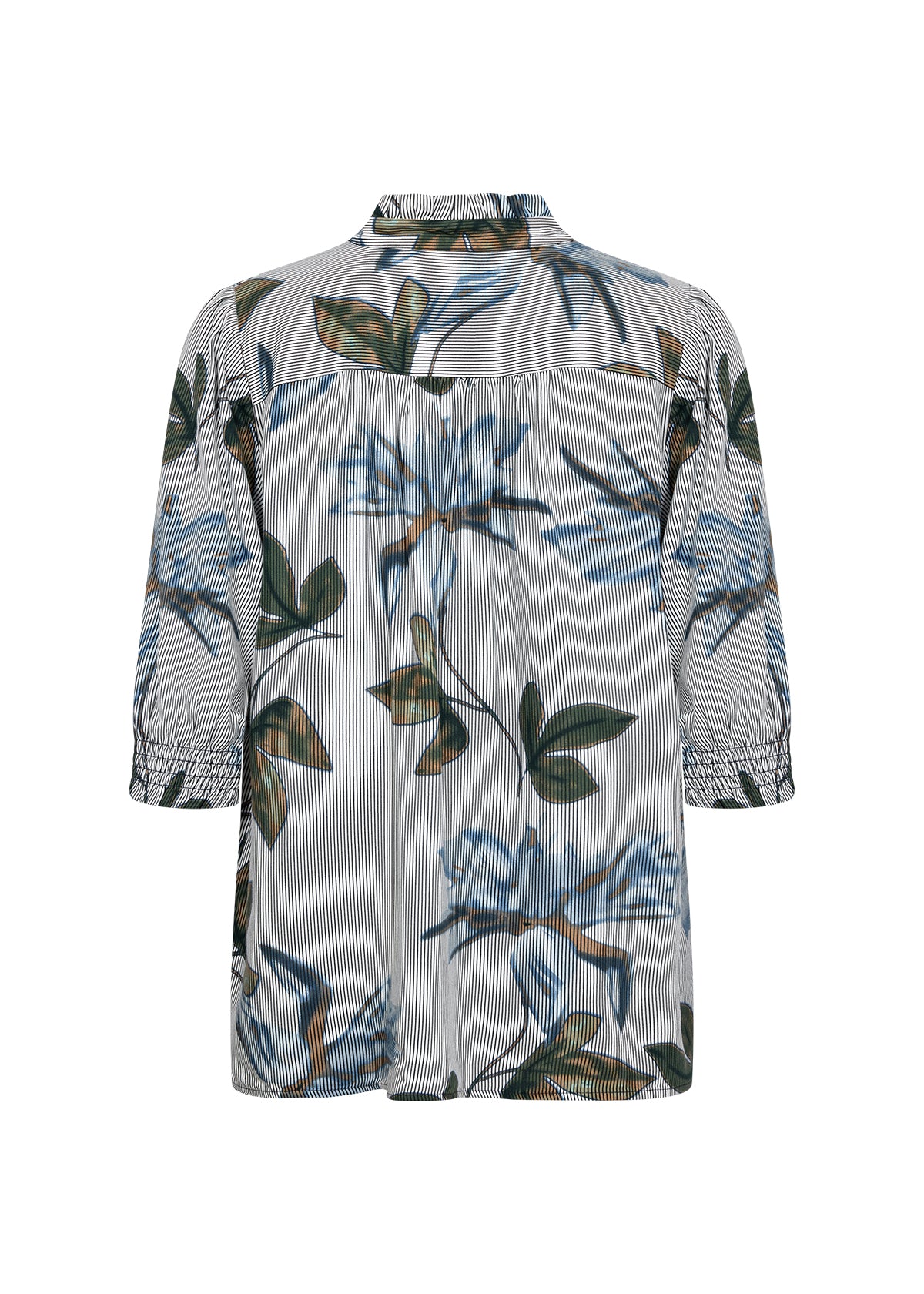 Soyaconcept blouse Gina 1 blauw/army mix