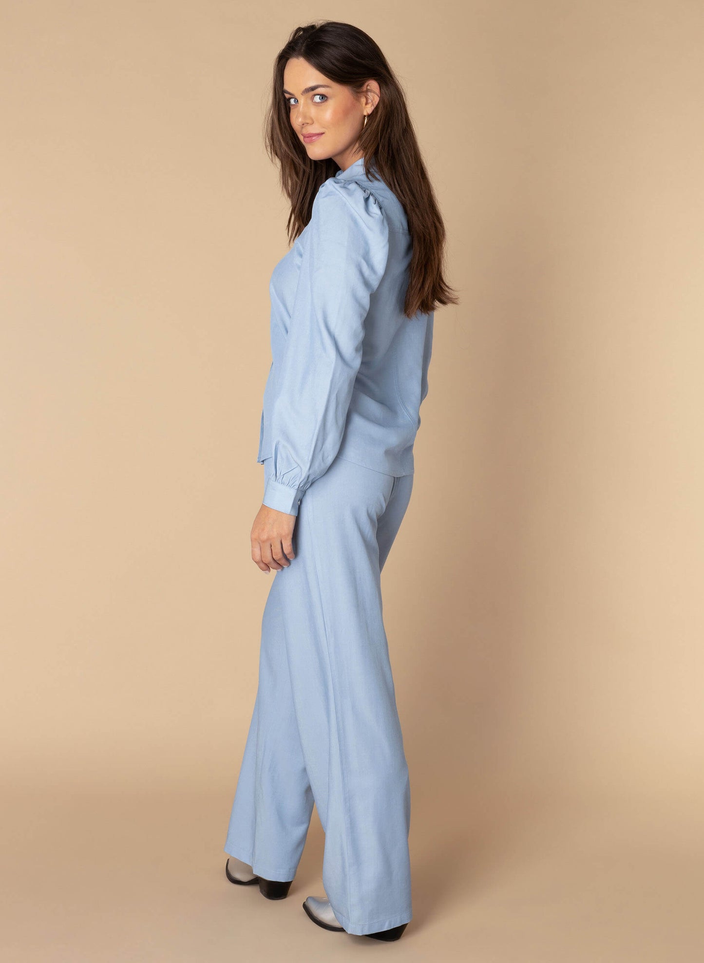 Ivy Beau blouse Nadie faded blue