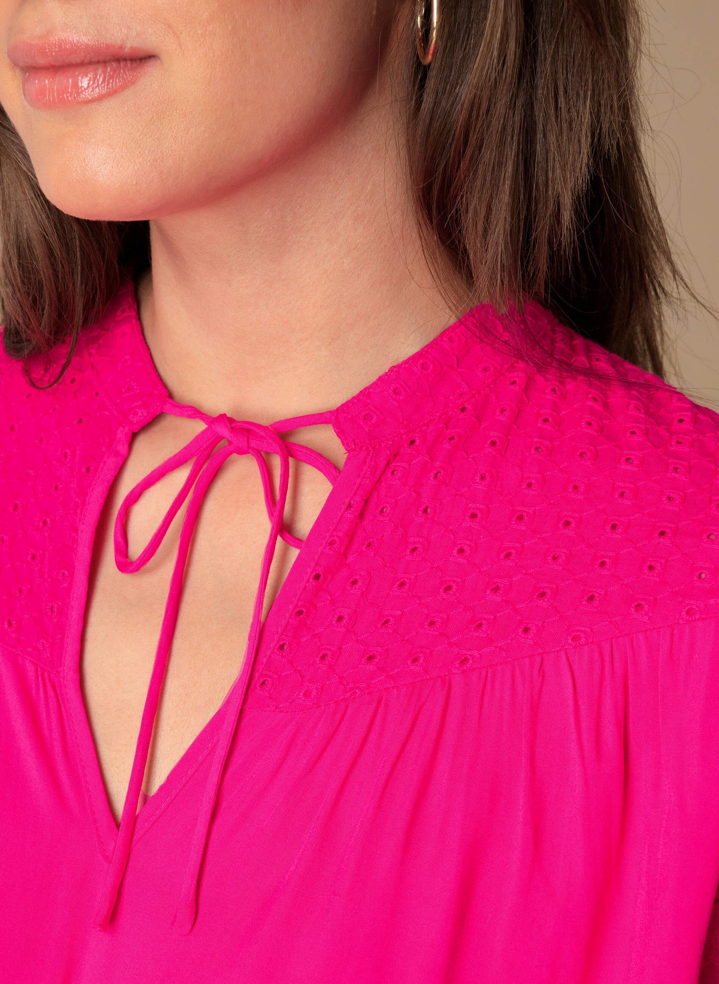 Ivy Beau top Noalin bright rose