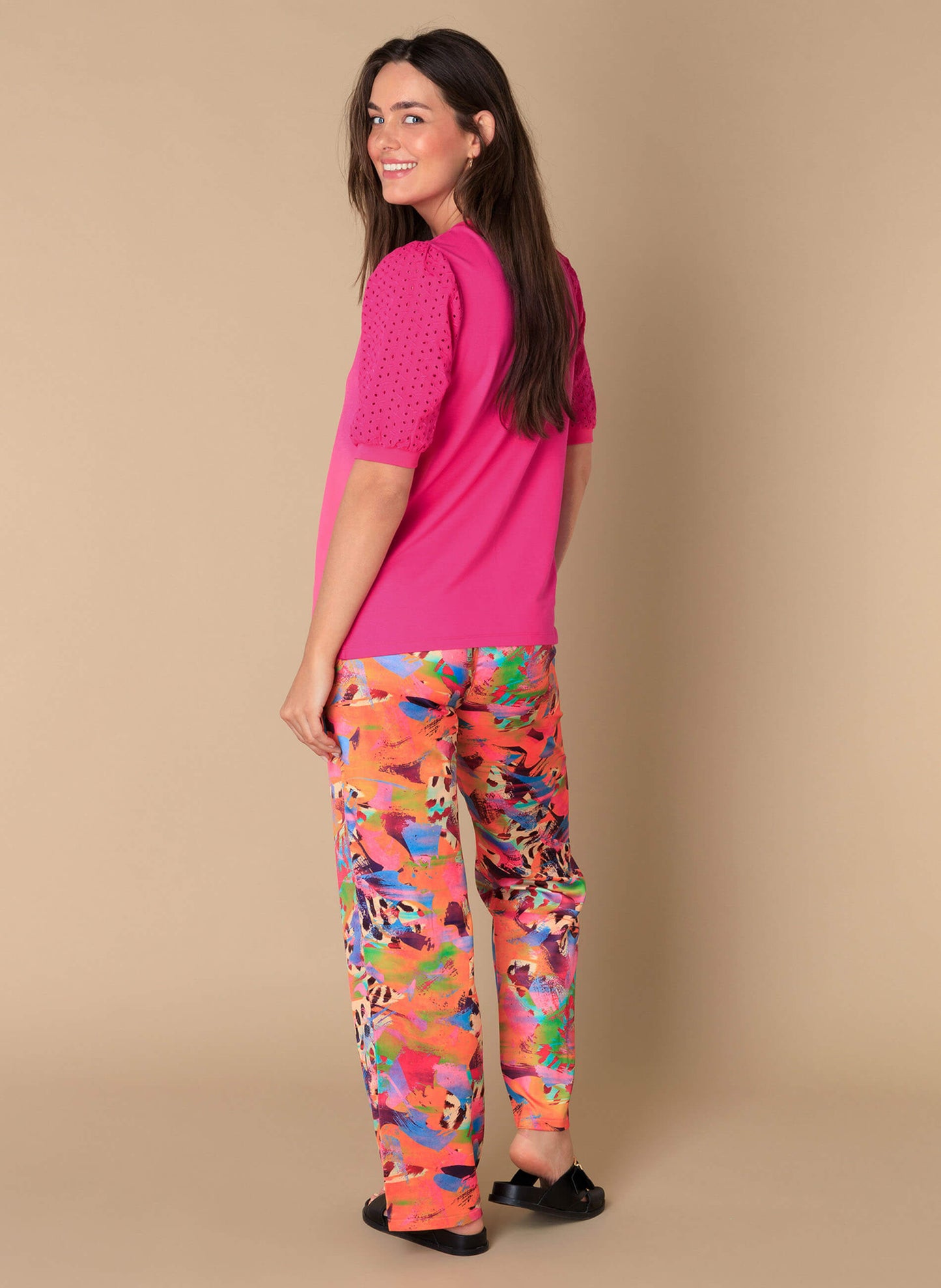 Ivy Beau top Nelia bright rose