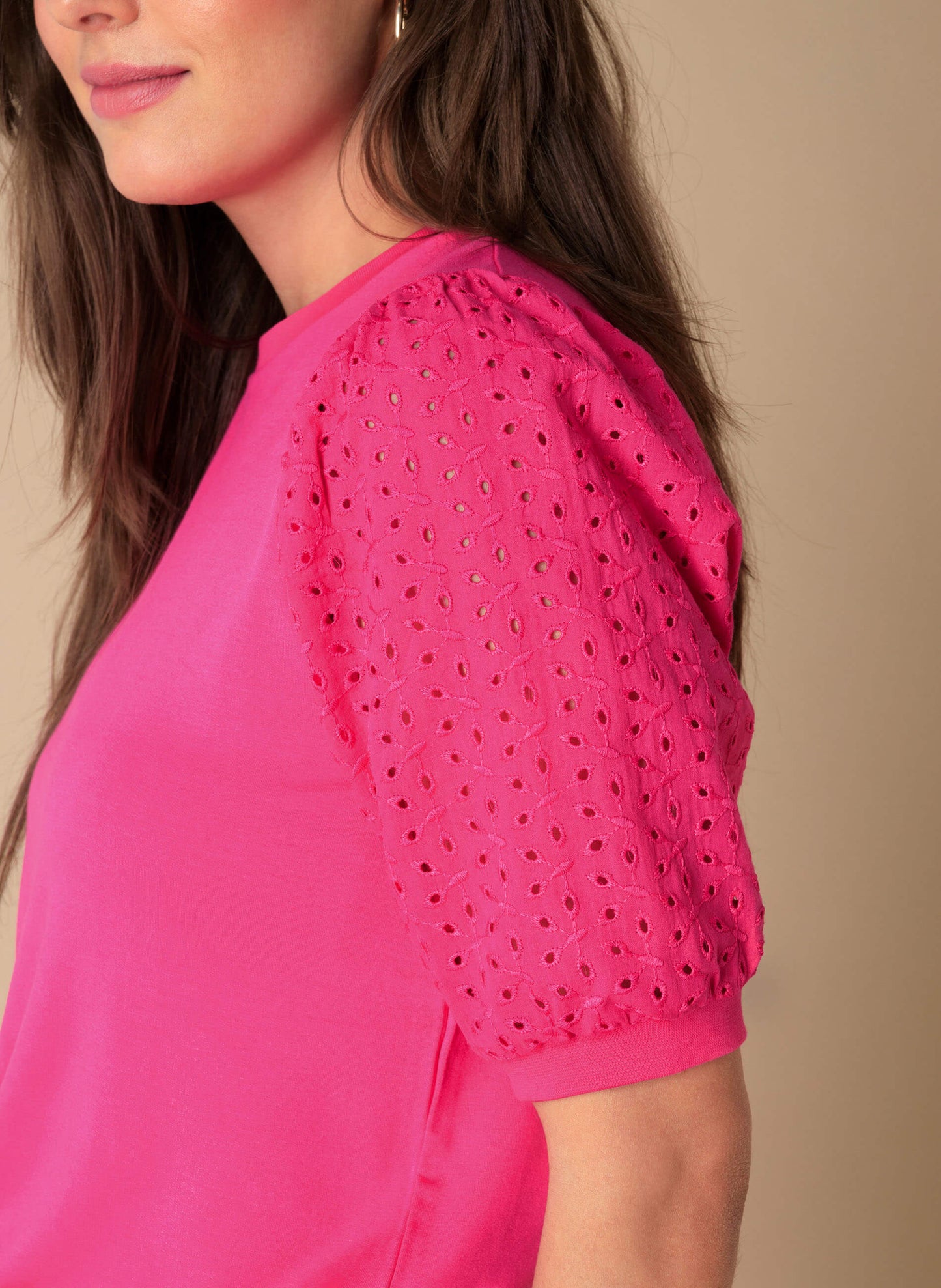Ivy Beau top Nelia bright rose