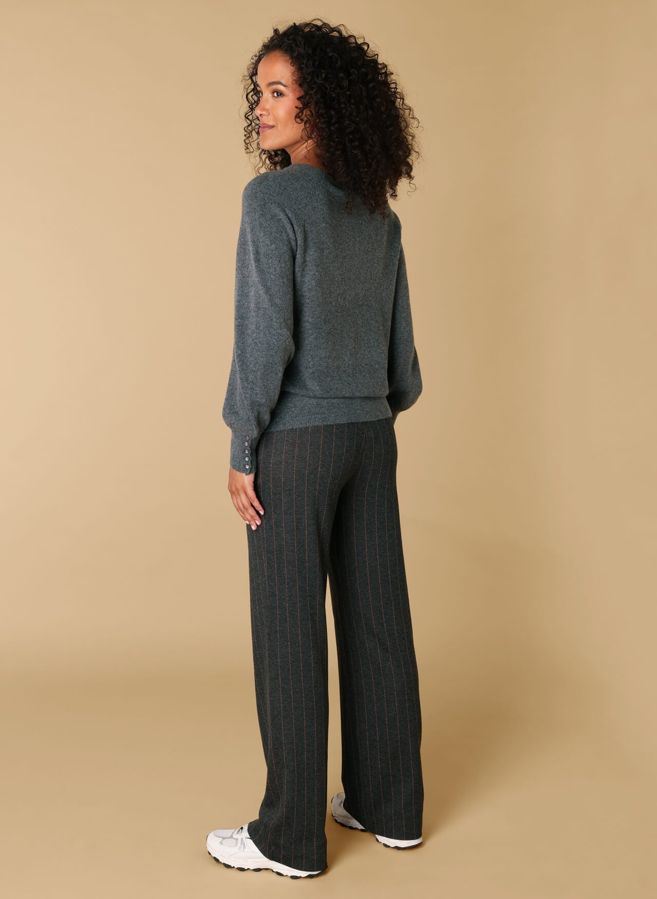 Ivy Beau trui Rania grey melange