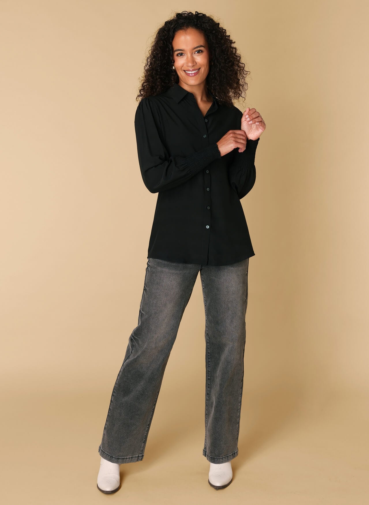 Ivy Beau blouse Rebell black