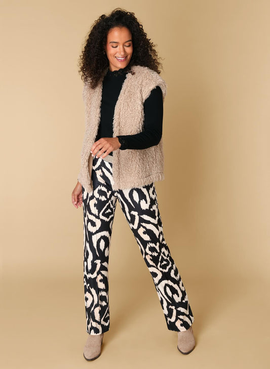 Ivy Beau gilet Runa cream