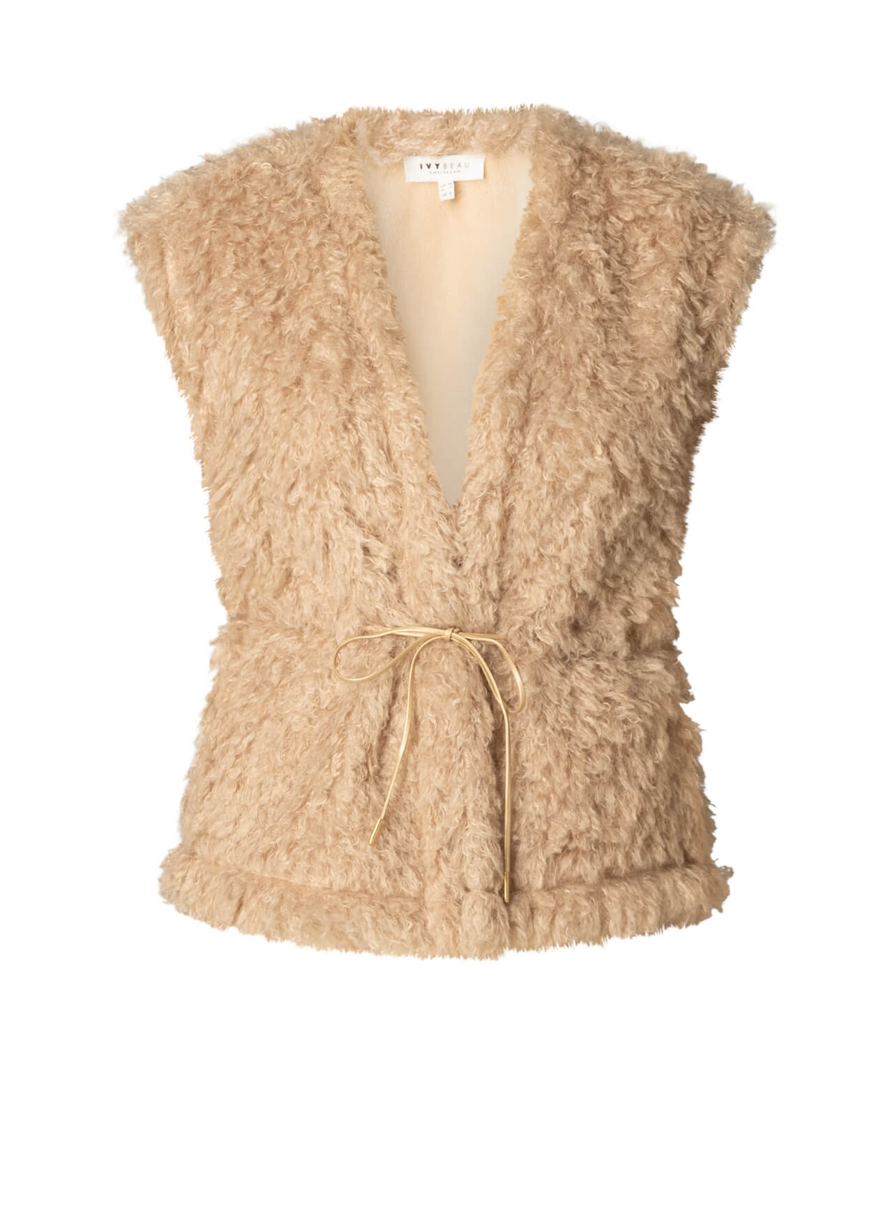 Ivy Beau gilet Runa cream