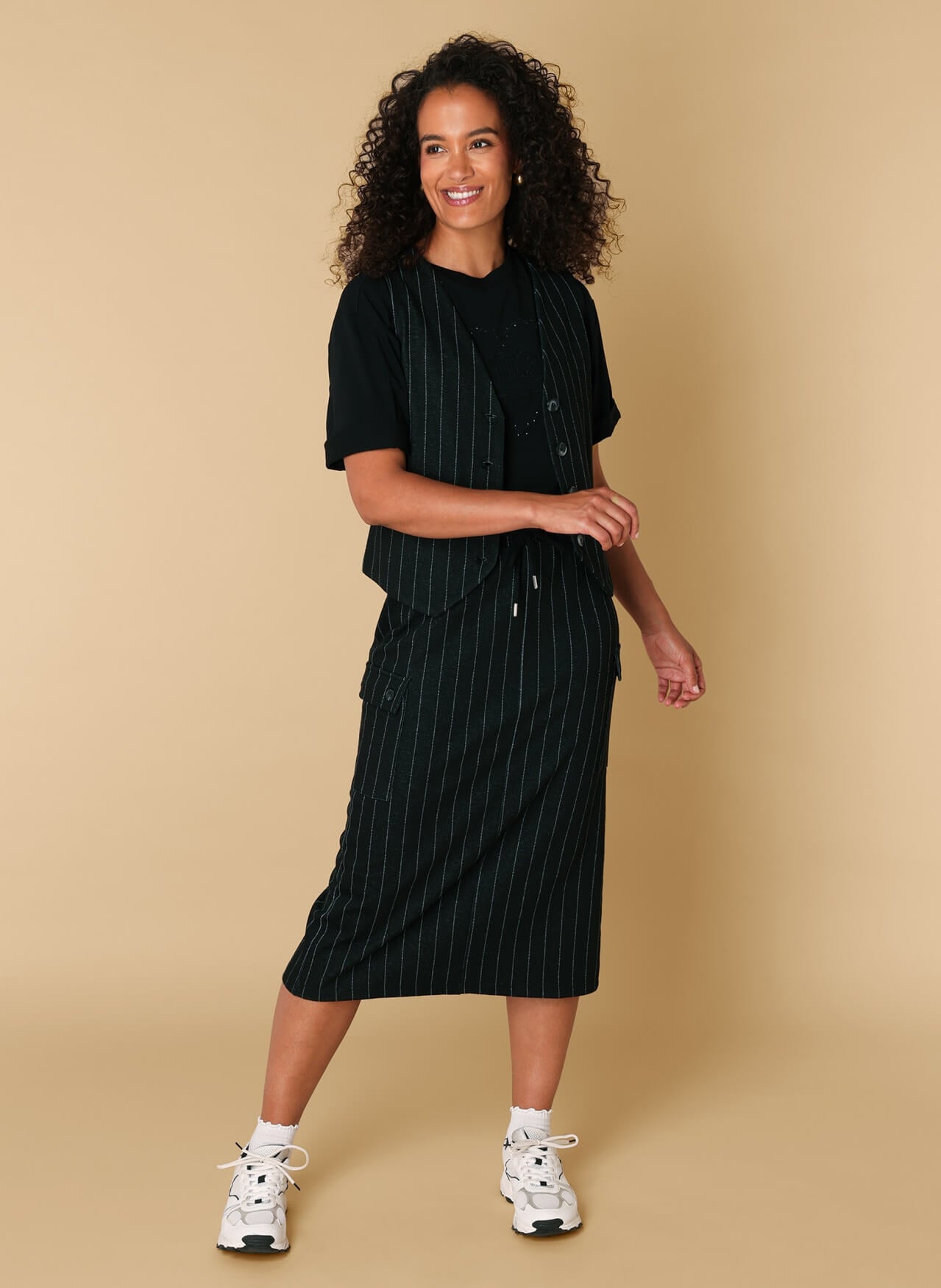 Ivy Beau rok Rosella black/multicolour