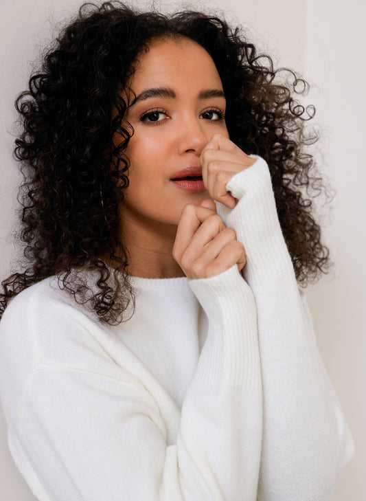 Ivy Beau trui Sophie offwhite