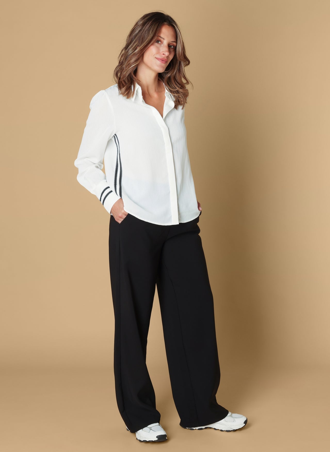 Ivy Beau blouse Sissi offwhite