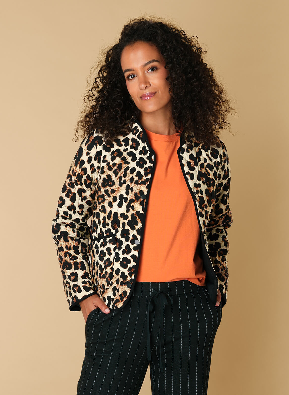 Ivy Beau jas Rosan black/multicolour