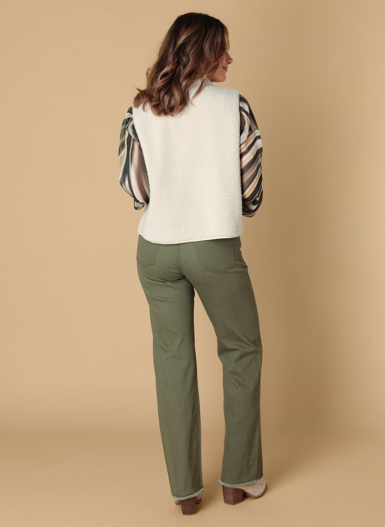 Ivy Beau gilet Shery offwhite