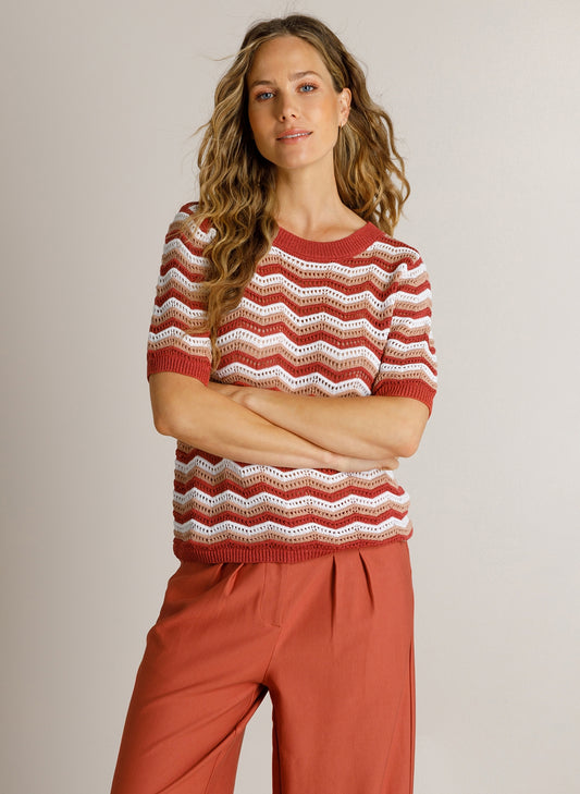 Ivy Beau trui Djuna barn red/multicolour