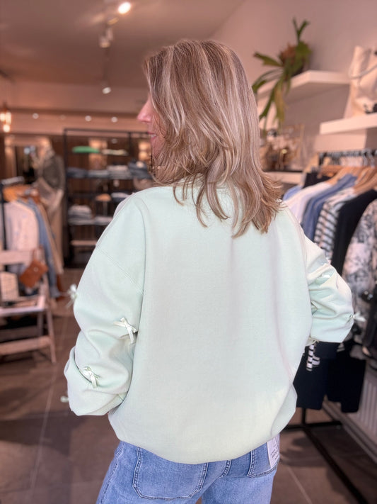 Moocci sweater Strik pistache