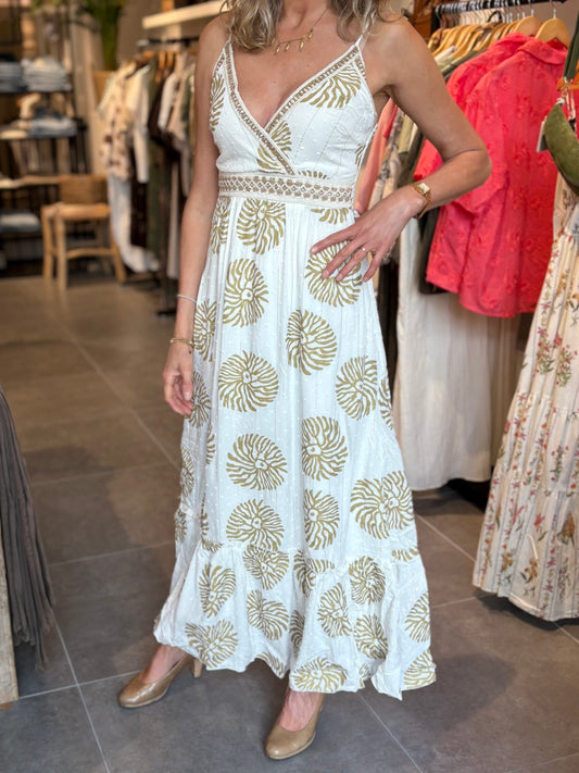 HL jurk Lille offwhite
