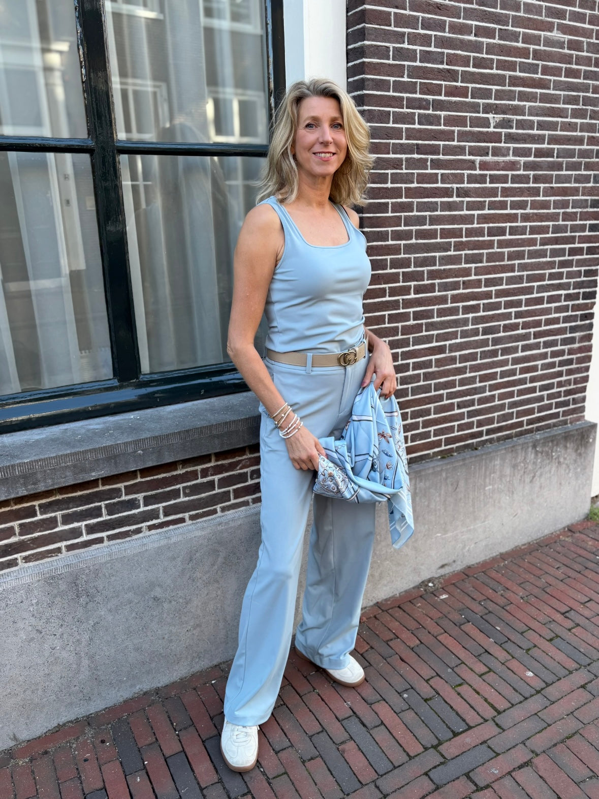 C&S top Tizi stone blue