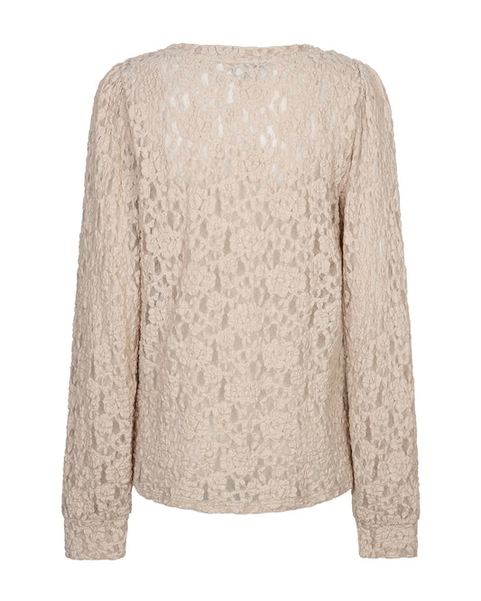 Red Button Top Lace stone