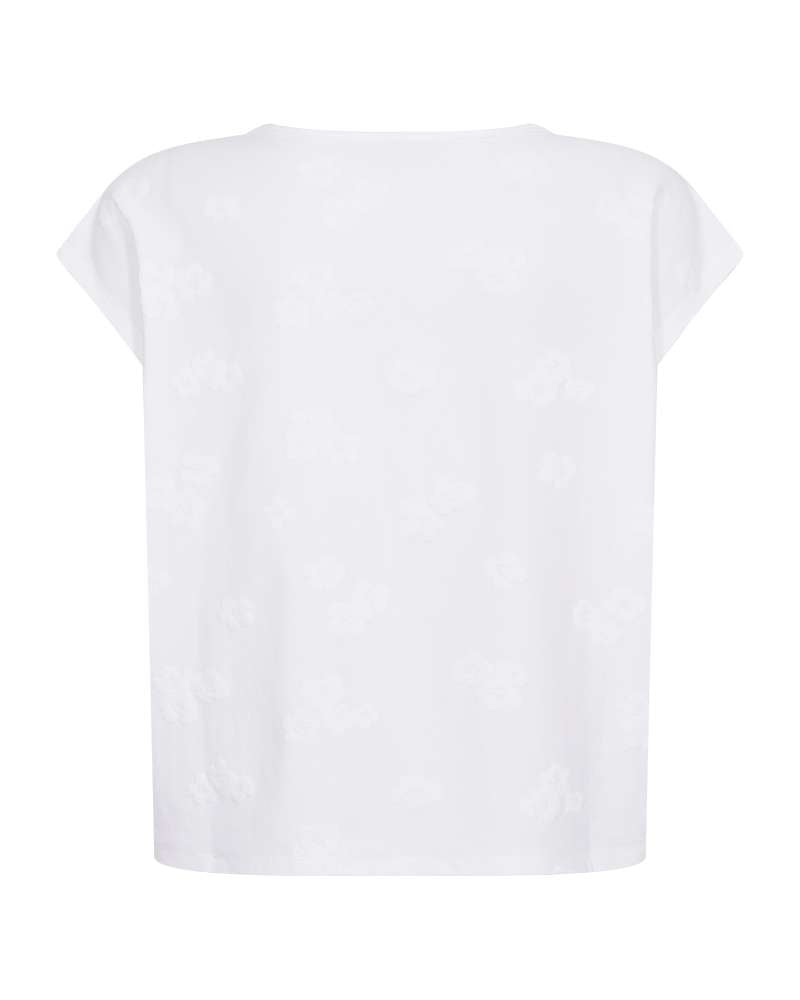 Freequent T-shirt Ziprea brilliant white