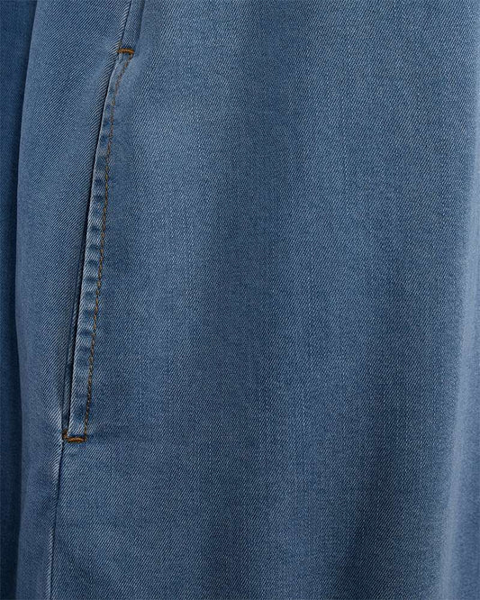 Freequent jurk Solda light blue denim
