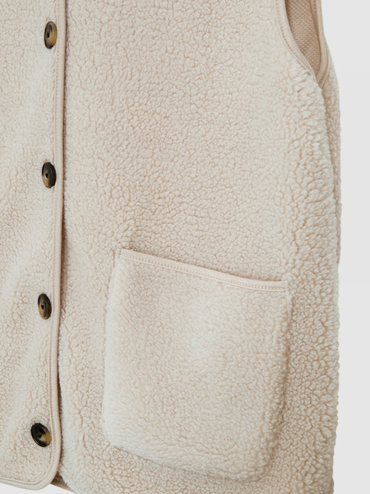 Freequent gilet Teddy moonbeam