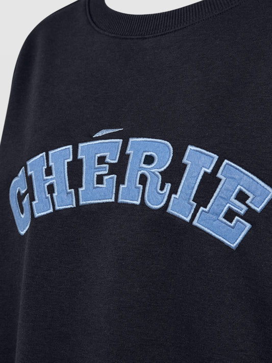 Freequent sweater Wana salute/wedgewood