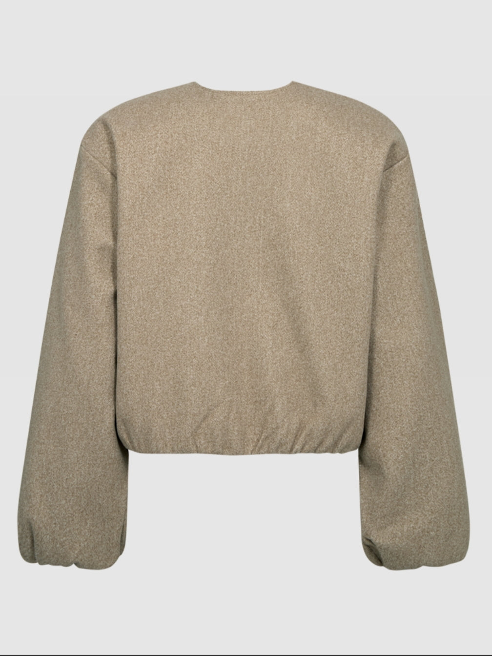 Freequent bomberjas Yanna silver mink