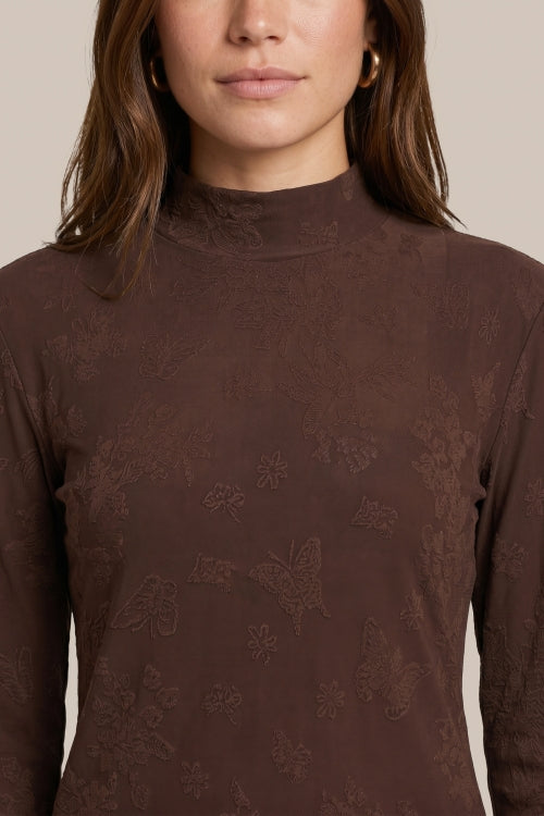 CS The Label Turtle top mocha brown