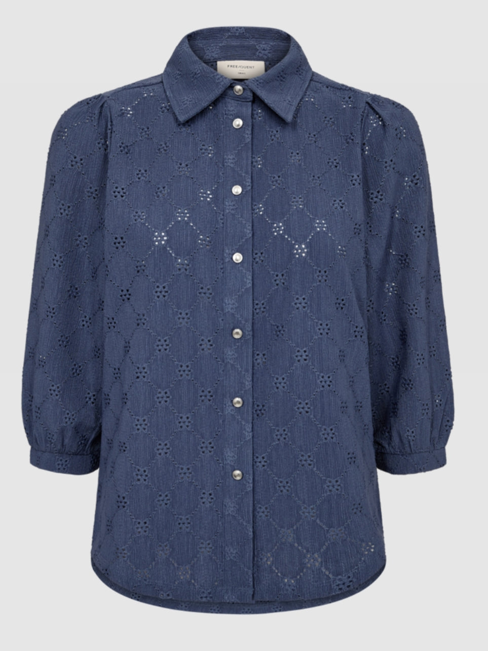 Freequent blouse Leni vintage indigo