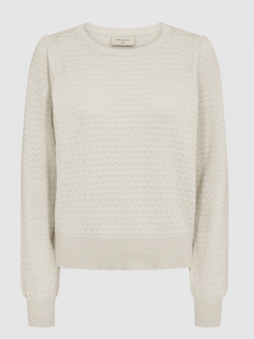 Freequent trui Dodo jacquard pattern moonbeam