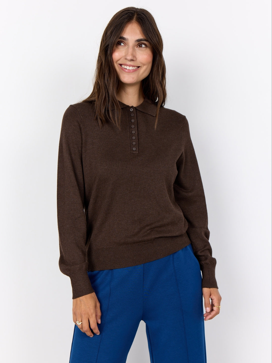 Soyaconcept trui Dollie 799 bruin