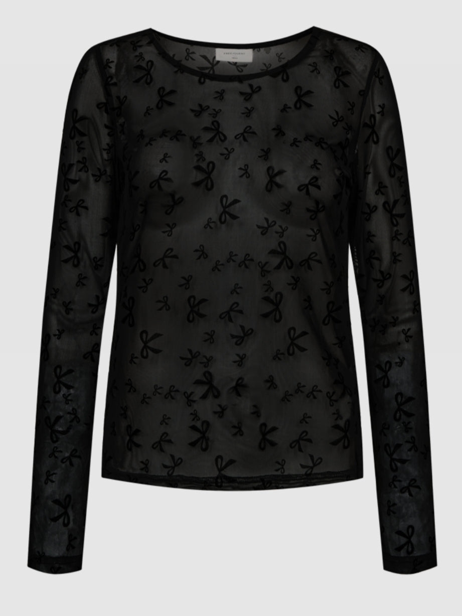 Freequent Iska top black