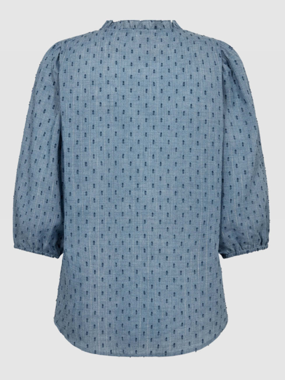 Freequent top Dina vintage indigo melange