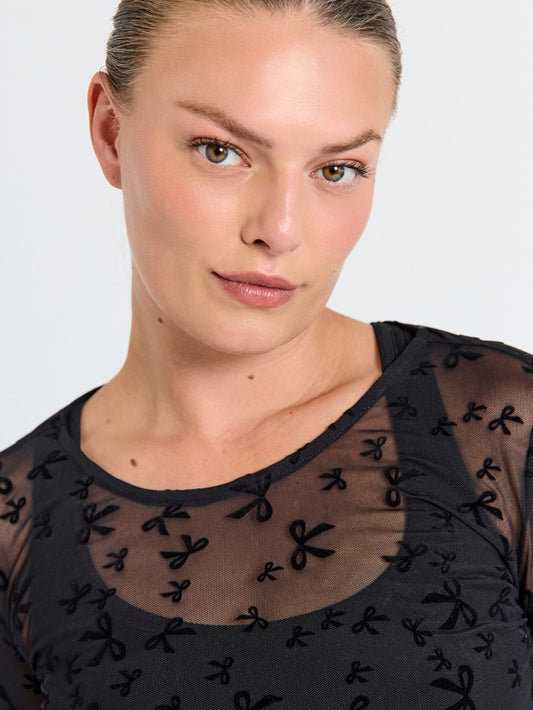 Freequent Iska top black