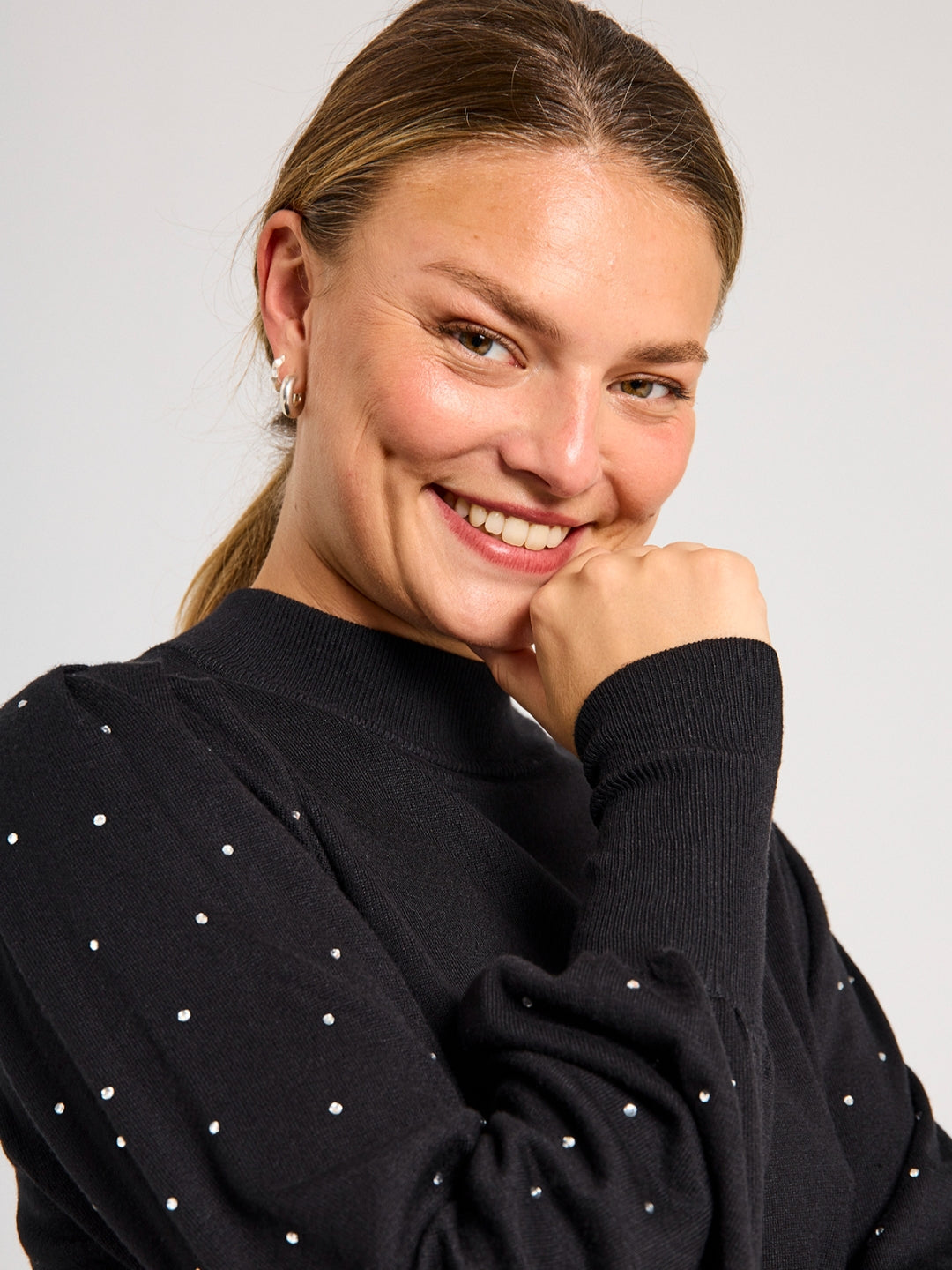 Freequent trui Dotka black