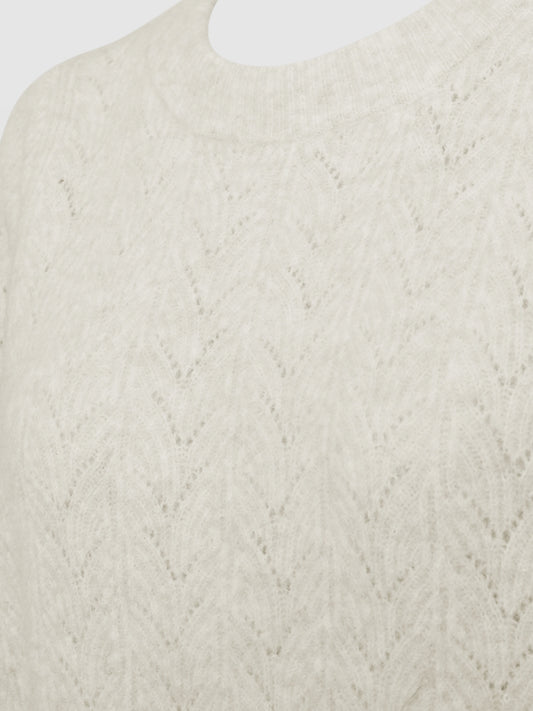 Freequent trui Evalin moonbeam melange